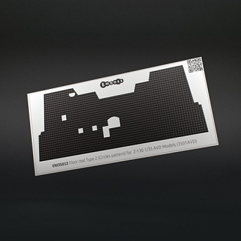 EM35012 Коврик в кабину с узором круги для модели Зил-130 AVD Models (3501AVD) EM35012 Коврик в кабину с узором круги для модели Зил-130 AVD Models (3501AVD)