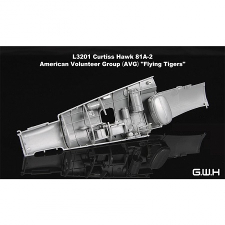 L3201 Самолет Curtiss Hawk 81-A2 Flying Tigers Great Wall