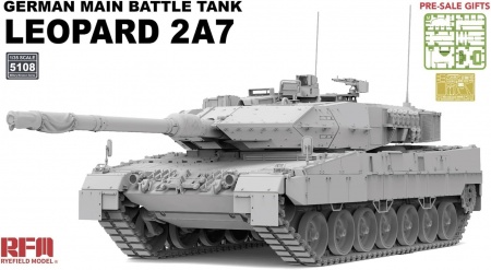 RM-5108 Танк GERMAN LEOPARD 2A7 MAIN BATTLE TANK Rye Field Model (RFM)