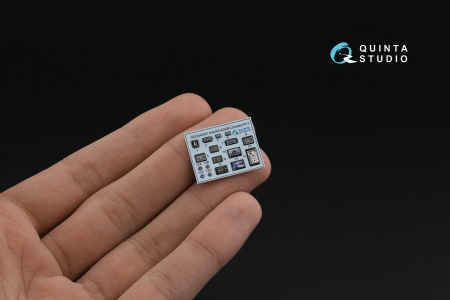 QD43001 3D Декаль интерьера кабины К-43509 (Звезда)