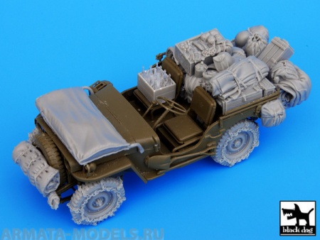 BDT35044 1/35 US JEEP Big accessories set (TAM)