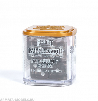 30-53GW Набор кубиков Властелин Колец. Темные Силы Дол Гулдура (Dark Powers of Dol Guldur Dice Set)