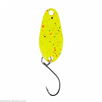 Микро приманка Beetle S 2гр цв. 213 Желтый PREMIER( цена указана за упаковку, в количестве 5шт.)