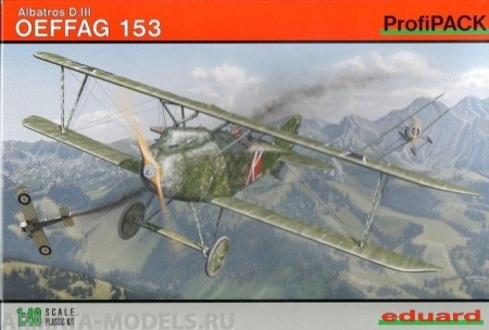 8241  Самолет Albatros D.III Oeffag 153 EDUARD