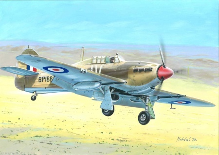 AZ7594 Hurricane Mk.IID AZmodel Plastic kits