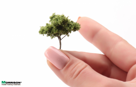 011dam009 Дерево для макета 3 см. Тёмная крона