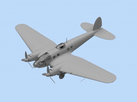48265 He 111H-6 Северная Африка, Германский бомбардировщик ІІ МВ ICM 48265 He 111H-6 Северная Африка, Германский бомбардировщик ІІ МВ ICM
