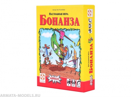 Настольная игра Бонанза (картон)