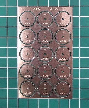 4927J Диск для ревитера d 15 мм, шаг 1 мм, 15 шт.