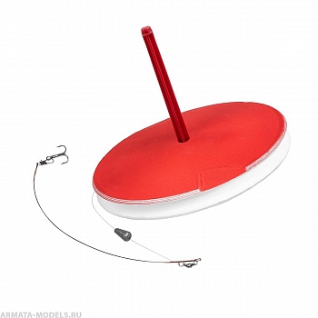 Кружок рыболовный оснащенный d-180мм (HS-FCE-130) Helios( цена указана за упаковку, в количестве 10шт.)