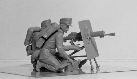 35697 Фигуры, Австро-венгерский пулеметный расчет І МВ ICM
