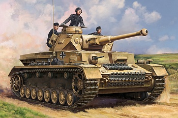 84840HB Сборная модель Немецкий средний танк German Pzkpfw IV Ausf.F2 Medium Tank