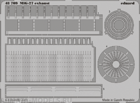 48709ED MiG-27 exhaust