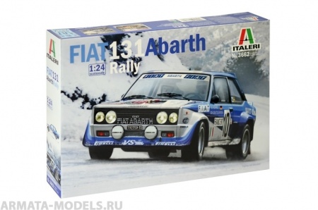 3662ИТ Автомобиль FIAT 131 ABARTH RALLY Italeri