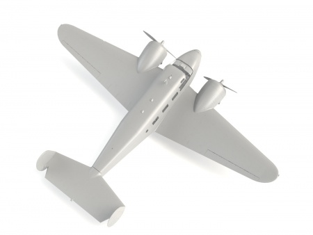 48186 C18S Magic by Moonlight Американский демонстрационный самолет ICM