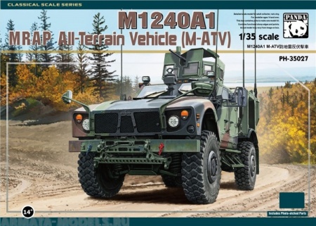PH35027 M1240A1 MRAP AII-Terrain Vehicle (M-ATV) Panda Hobby