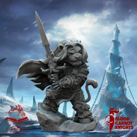 BCK-FC-015 Артас | Коллекционная миниатюра 70 мм Blood Carrot Knights