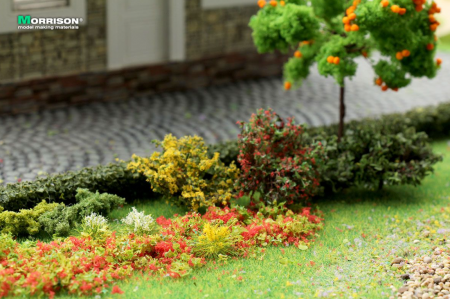 004pcr002 Цветочная присыпка для макета Красные цветы 100мл.