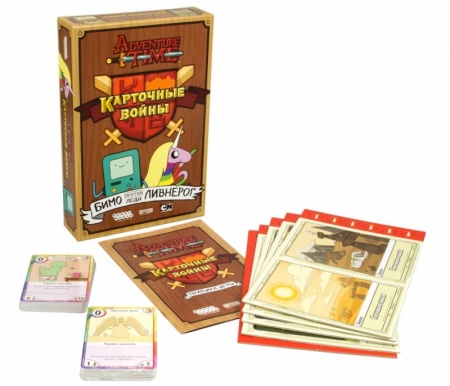1659HW Время приключений Карточные войны Бимо против Леди Ливнерог