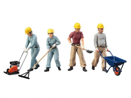 66003HG Набор CONSTRUCTION WORKER SET A Hasegawa