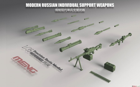 SPS-048 Modern Russian Individual Support Weapons Meng