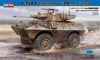 82420 БТР V-150 Commando w/20mm cannon 82420 БТР V-150 Commando w/20mm cannon
