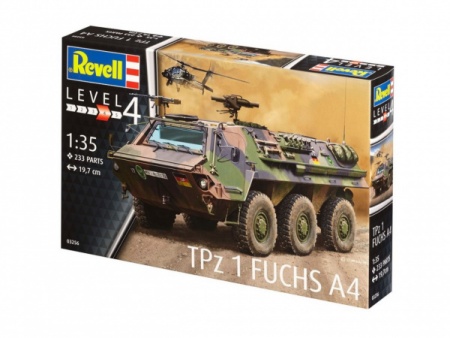 03256 Немецкий бронетранспортёр TPz 1 Fuchs Revell 03256 Немецкий бронетранспортёр TPz 1 Fuchs Revell