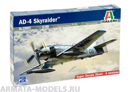 2697ИТ Самолет AD4 Italeri