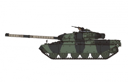 TS-051 Британский основной боевой танк CHIEFTAIN Mk10 Meng