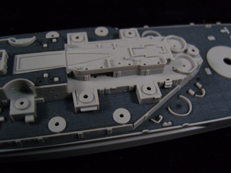 AW20021 Деревянная палуба для USS Massachusetts BB-59