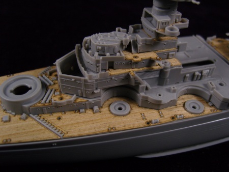 AW20014 Деревянная палуба для DKM Tirpitz