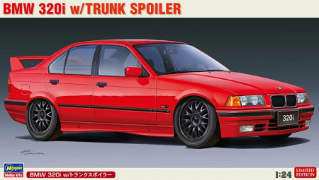 20592-Автомобиль BMW 320i w/TRUNK SPOILER  (Limited Edition) Hasegawa