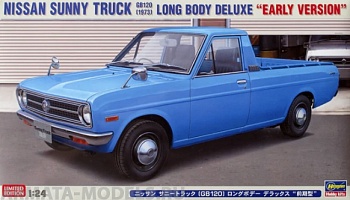 20267 Автомобиль NISSAN SUNNY TRUCK (GB120) LONG BODY DELUXE EARLY VERSION (HASEGAWA) 1/24 20267 Автомобиль NISSAN SUNNY TRUCK (GB120) LONG BODY DELUXE EARLY VERSION (HASEGAWA) 1/24
