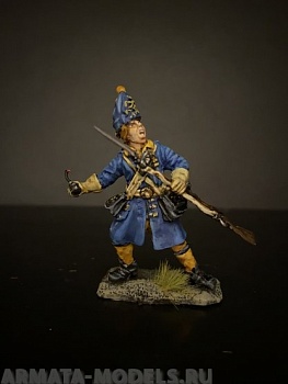 5267ТБ ВИМ, шведский гренадер бросающий гранату(Лейб-гвардия), Северная  война, 1/35