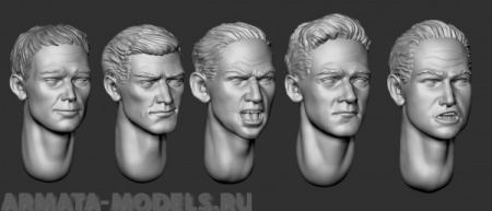 ARM356052 Головы (с волосами) №11 ARMOR35