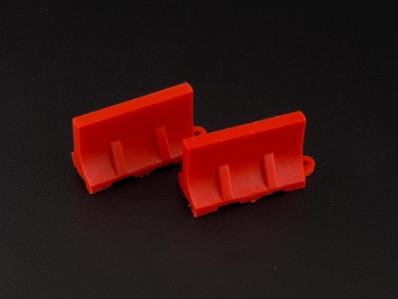 AVD143002302 Барьер красный, 2 шт