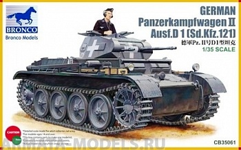 CB35061  Танк PanzerKampfwagen II Ausf.D1