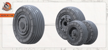 smk48073 Колеса под нагрузкой для су30см (Не для свободной продажи) Arma Models