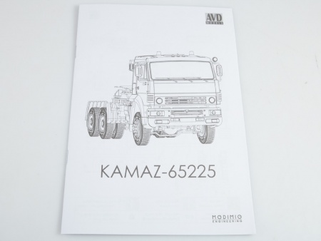 1456AVD Сборная модель КАМАЗ-65225 седельный тягач AVD Models