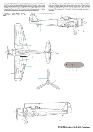SH72178 Nakajima Ki-43-III Ko Hayabusa Special Hobby