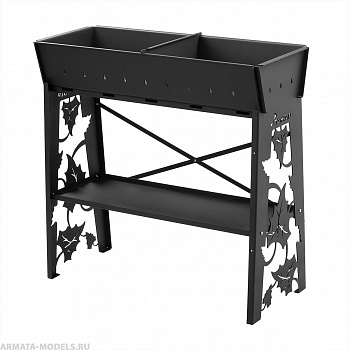 Мангал стационарный Гефест Премиум 3мм 895х370х850 термокраска (T-MS-08GP) Тонар Мангал стационарный Гефест Премиум 3мм 895х370х850 термокраска (T-MS-08GP) Тонар