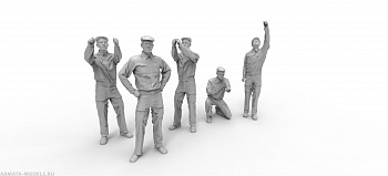 72131-1TMP ТЕХНИКИ ВКС РФ. 5 шт. НАБОР №1