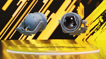 AM36036 Прожектор без чехла (прозрачные детали) для AMX ELC BIS (Не для свободной продажи)