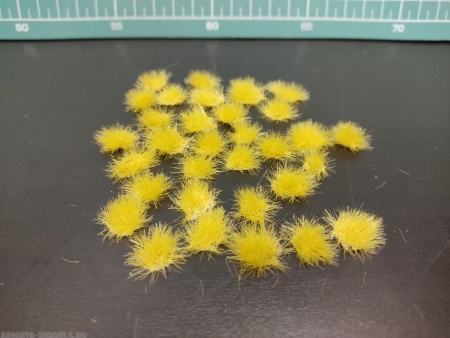 30121 Кочки травы золотистые 50шт / 5мм