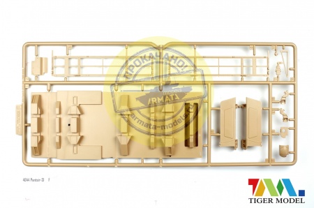 4644 Российский самоходный зенитный ракетно-пушечный комплекс «Панцирь-С1» (Russian Pantsir-s1/ SA-22 ) Tiger Model