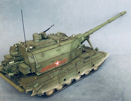 3677 Российская 152-мм гаубица Коалиция-СВ Звезда 3677 Российская 152-мм гаубица Коалиция-СВ Звезда