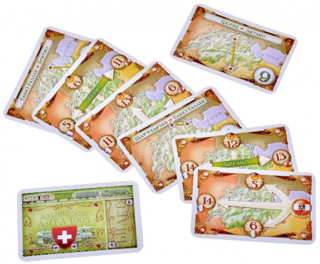 915678HW Ticket to Ride: Индия и Швейцария