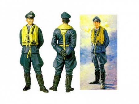 36302  WWII German Luftwaffe Ace Pilot Tamiya