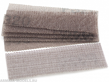 4626J Шлифовальная сетка на липучке, P320, 30x90 мм, 6 шт.