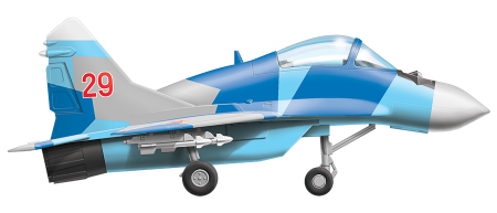 5210 Самолет Российский истребитель Звезда